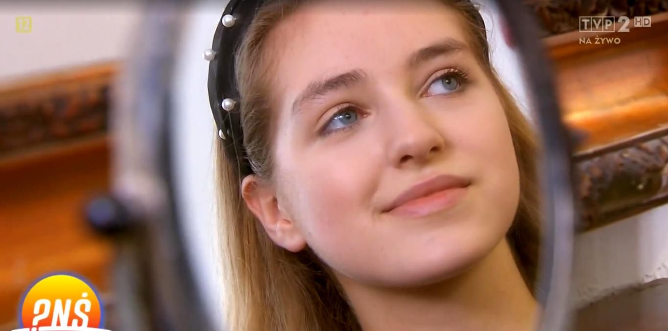 Caroline Derpieński w Pytaniu na śniadanie