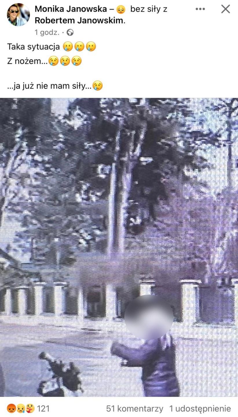 Monika Janowska dodała zdjęcie uzbrojonej stalkerki