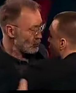 Polski dziennikarz pobity w studiu rosyjskiej telewizji. Użył kontrowersyjnych słów