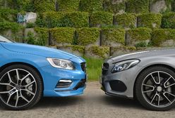 Dwa bieguny mocy: Volvo S60 Polestar i Mercedes C 450 AMG