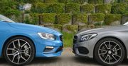 Dwa bieguny mocy: Volvo S60 Polestar i Mercedes C 450 AMG