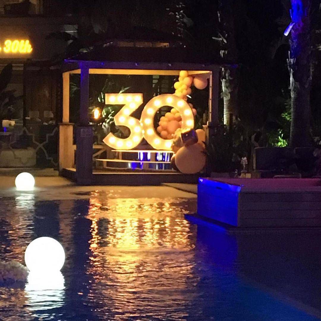 Marina - 30-te urodziny w Cannes