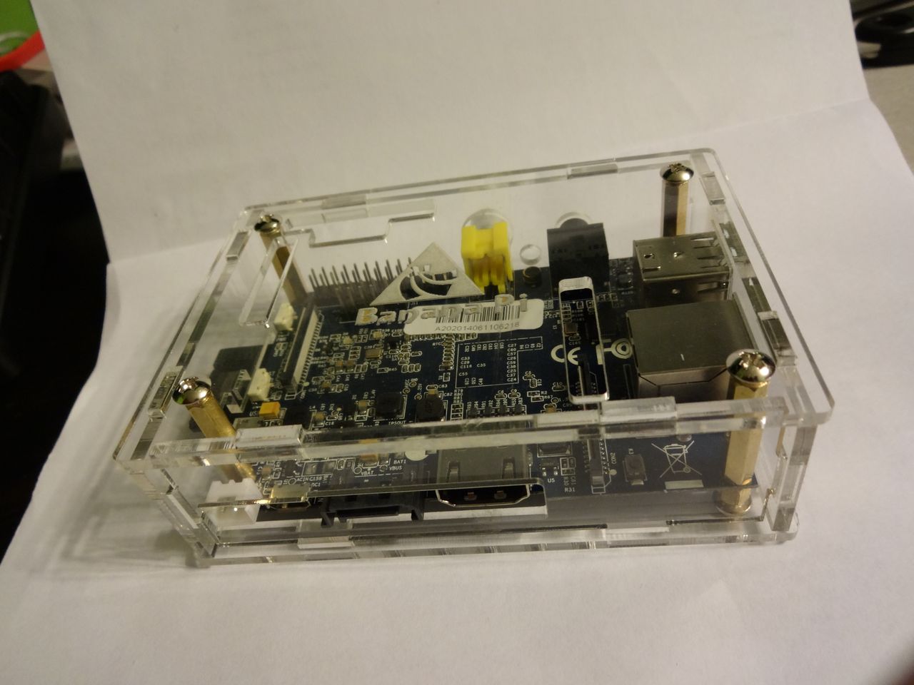 Banana Pi otrzymany do projektu