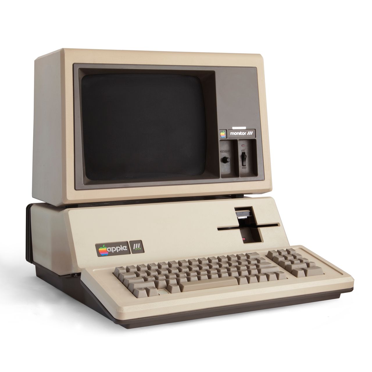 Apple Monitor III był idealnie dopasowany do komputera Apple III.