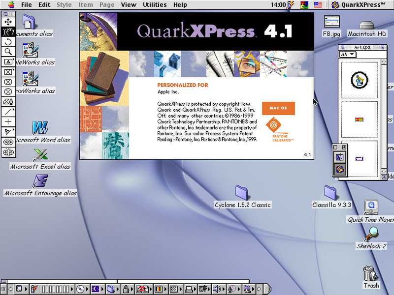 QuarkXPress, król DTP na końcu ubiegłego i początku bieżącego wieku.