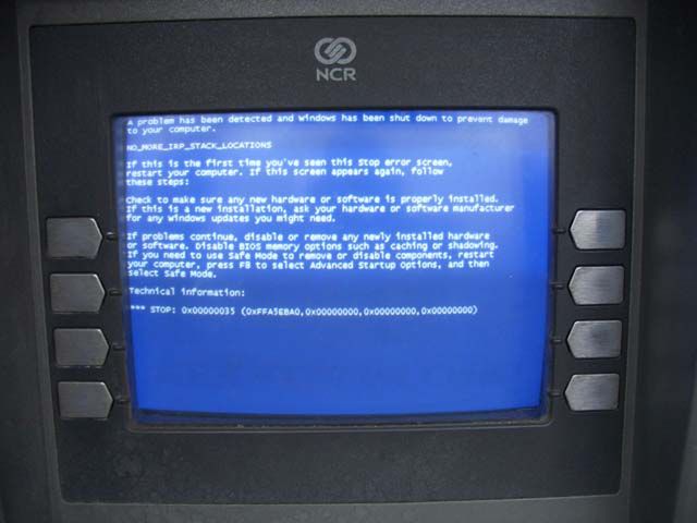 [BSOD ATM]