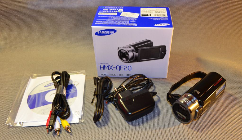 Test kamery Samsung HMX-QF20 część 1