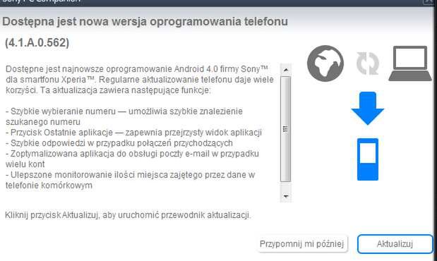 Android 4.0 dla telefonów Sony (Ericsson) - nareszcie!