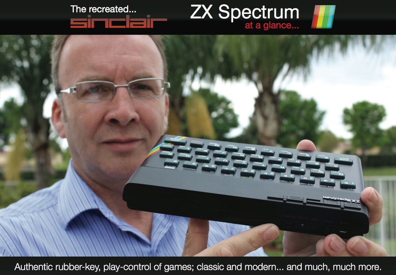 Ten sam wygląd i ta sama klawiatura stanowić będzie niewątpliwie olbrzymi atut ZX Spectrum Recreated,