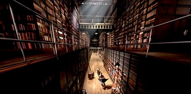 Kadr z odcinka „Silence in the library” serialu Doctor Who, produkcja BBC