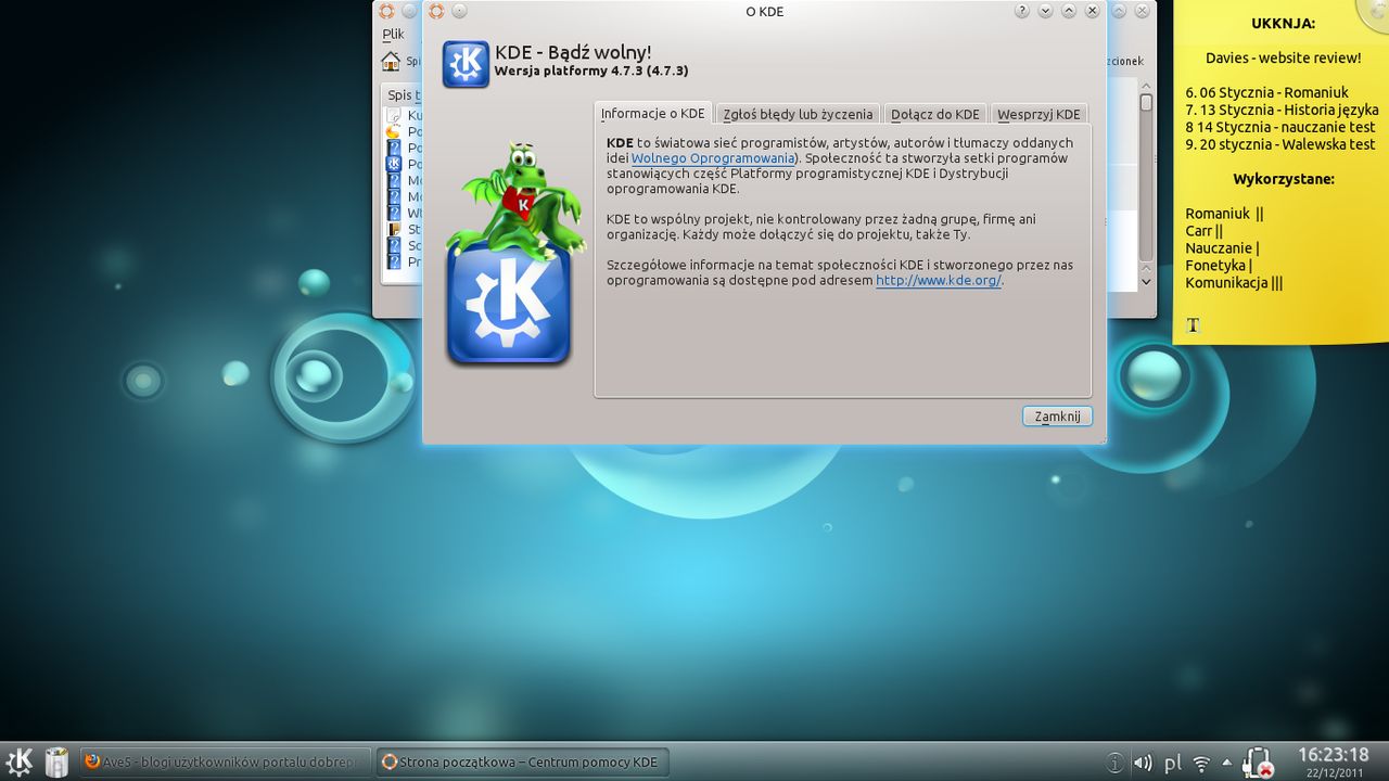 Kubuntu 11.10 Oneiric Ocelot