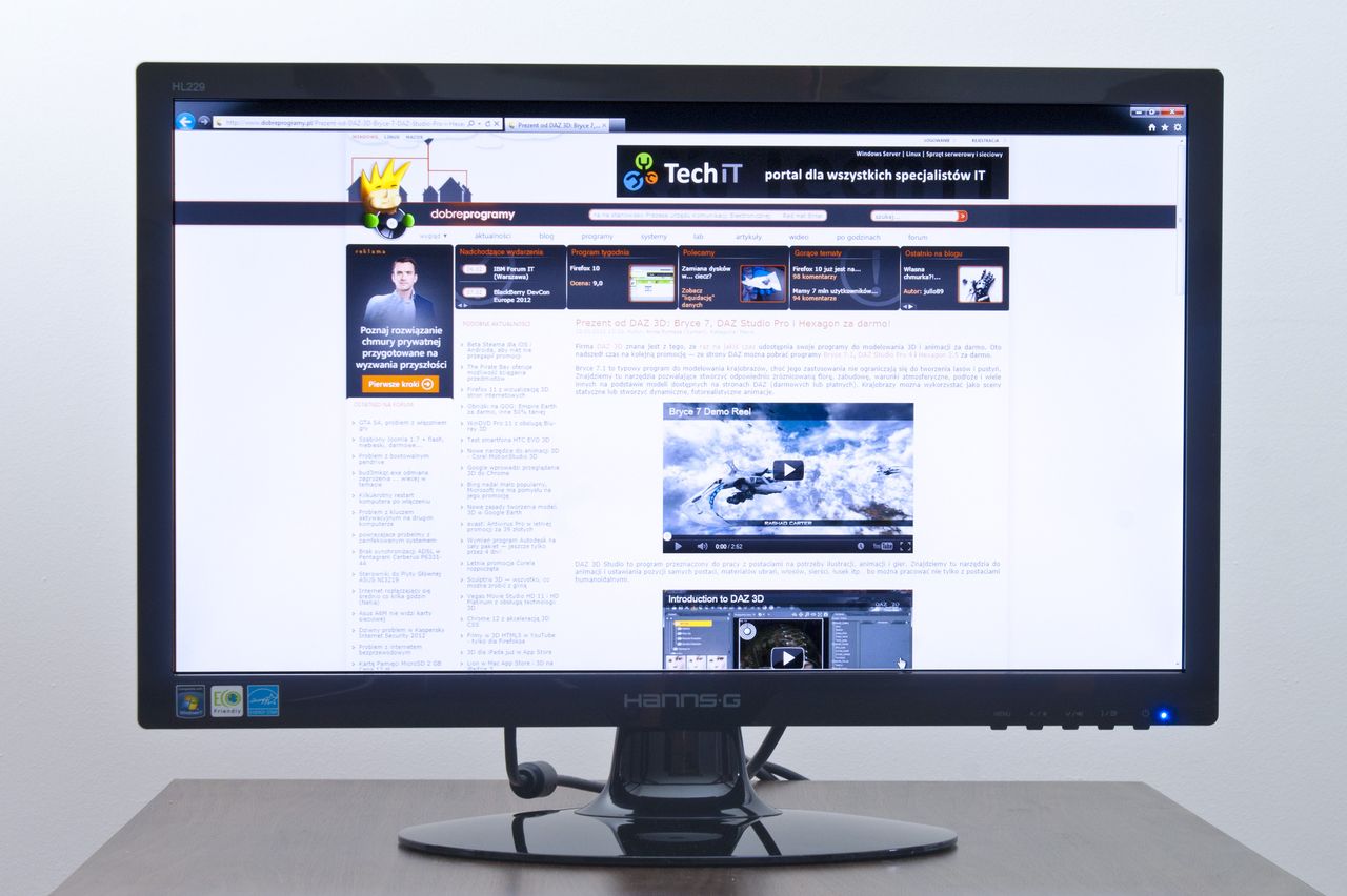 Hanns-G HL229 solidny średniak w zabójczo niskiej cenie