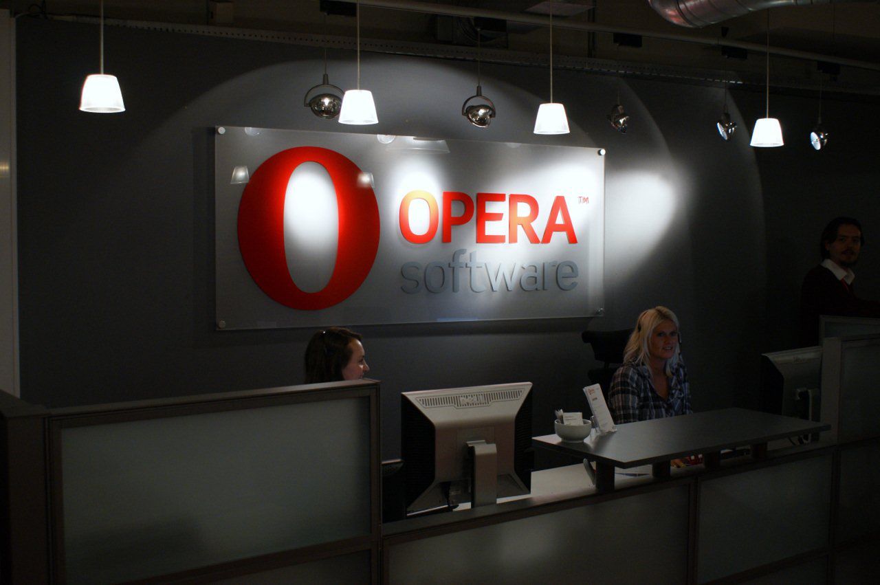 Kilka zdjęć z biura Opery w Oslo