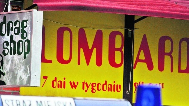 W lombardzie przy ul. Łódzkiej wczoraj pojawiły się dopalacze
