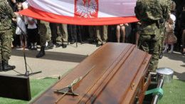 Pogrzeb poległego w Afganistanie kapitana Daniela Ambrozińskiego