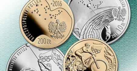 Monety kolekcjonerskie NBP. "Polska Reprezentacja Olimpijska Rio de Janeiro 2016"