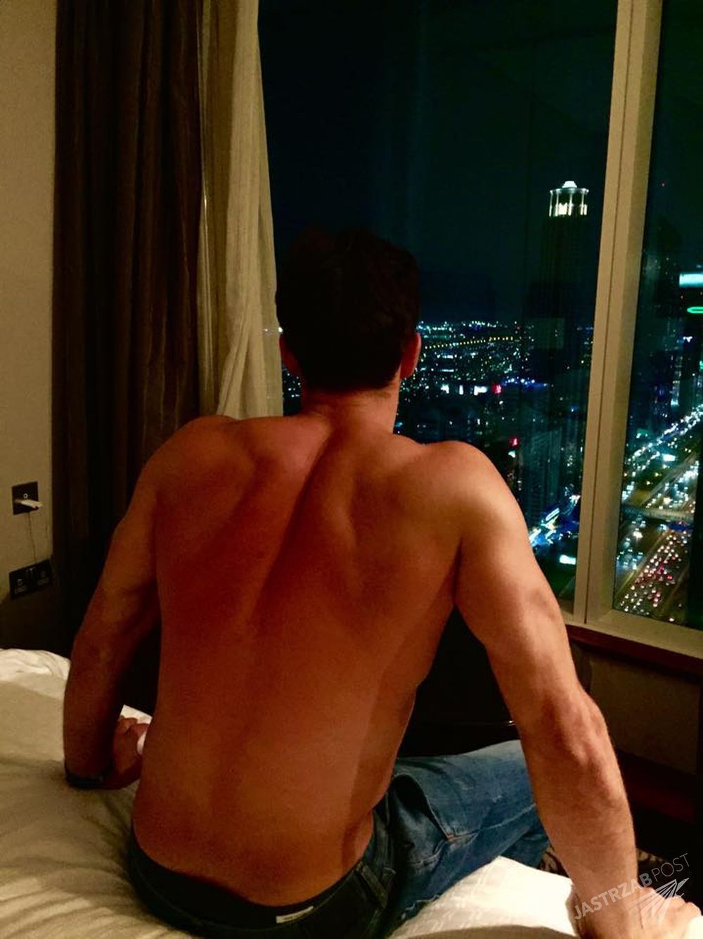 Rafał Maślak w Dubaju  Fot. screen z Instagram