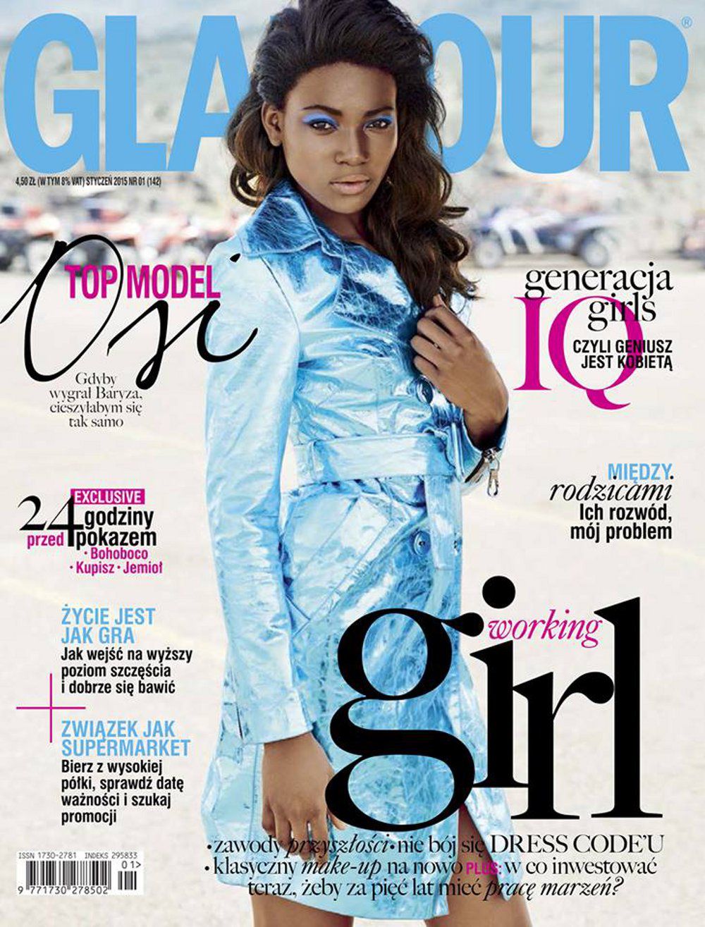 Osi na okładce Glamour