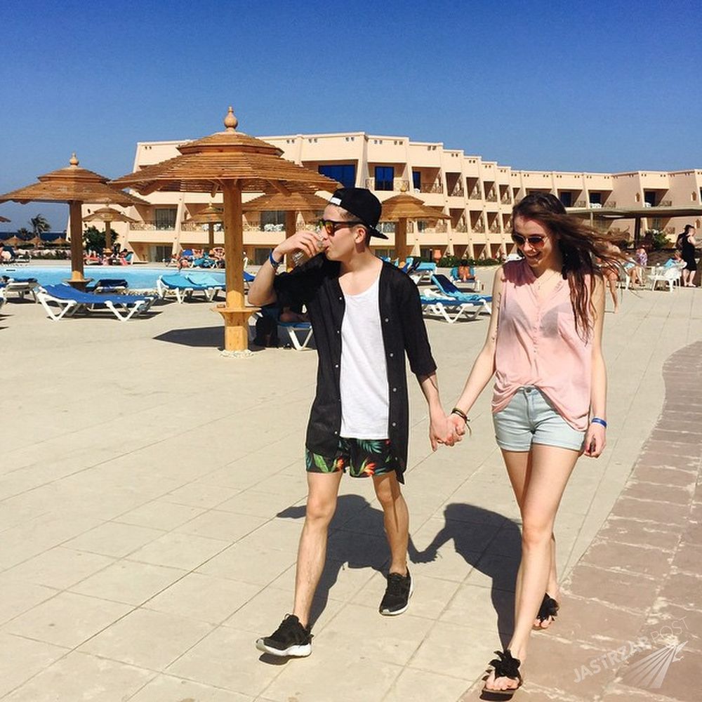 Dawid Kwiatkowski z dziewczyną Fot. screen z Instagram
