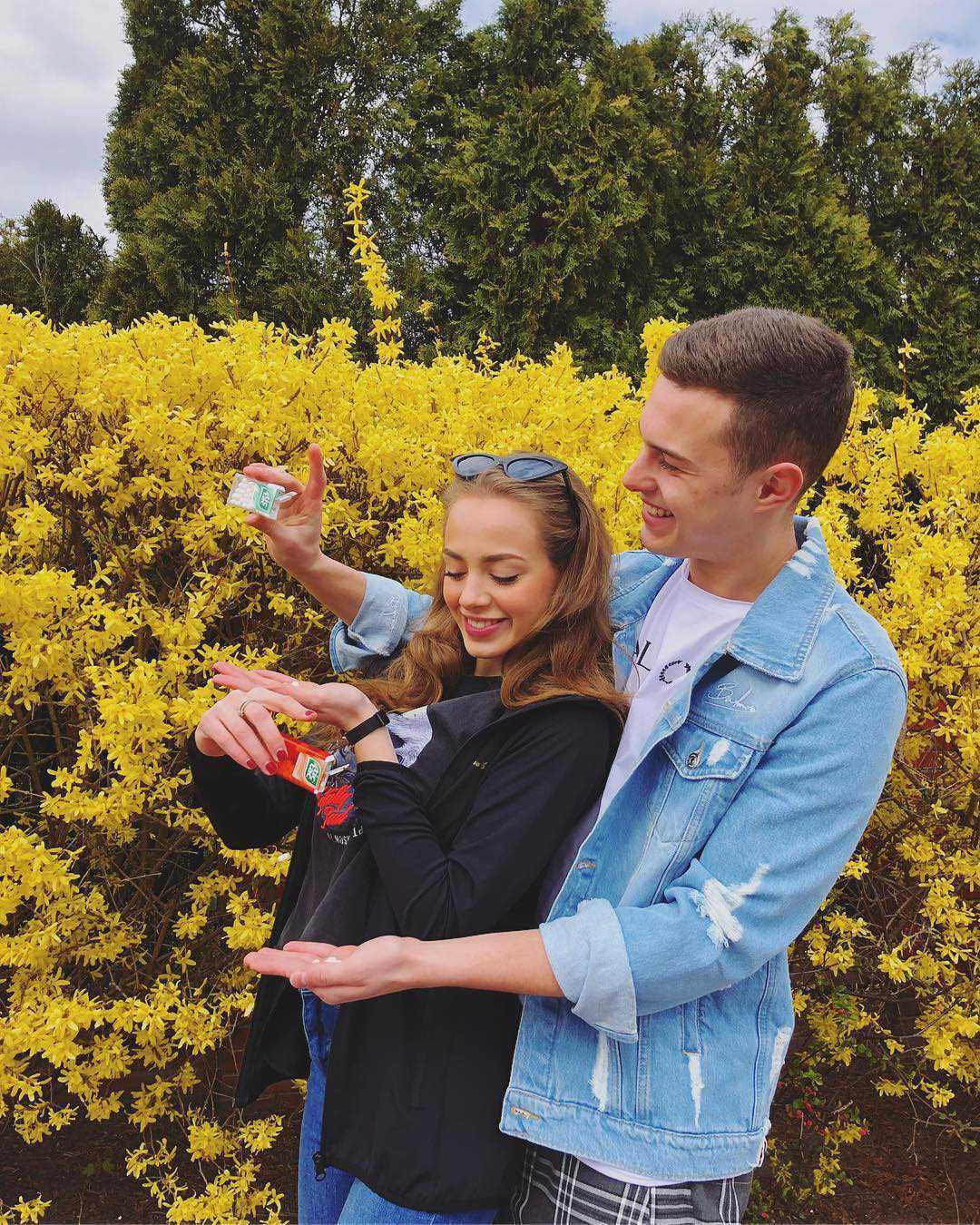 Wiktoria Gąsiewska i Adam Zdrójkowski