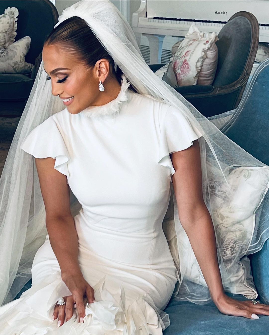 Jennifer Lopez - suknia ślubna