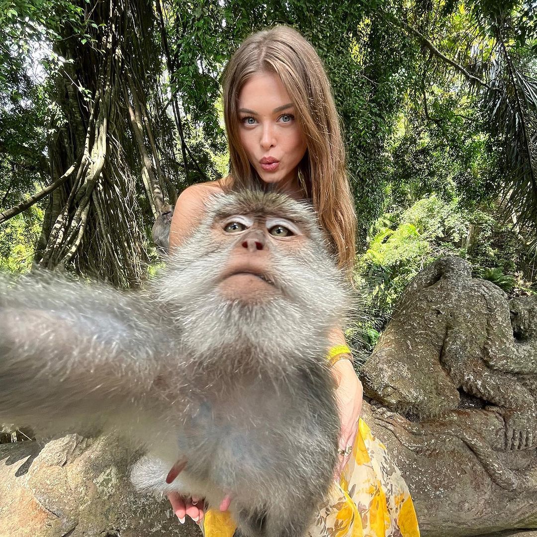 Joanna Opozda na Bali