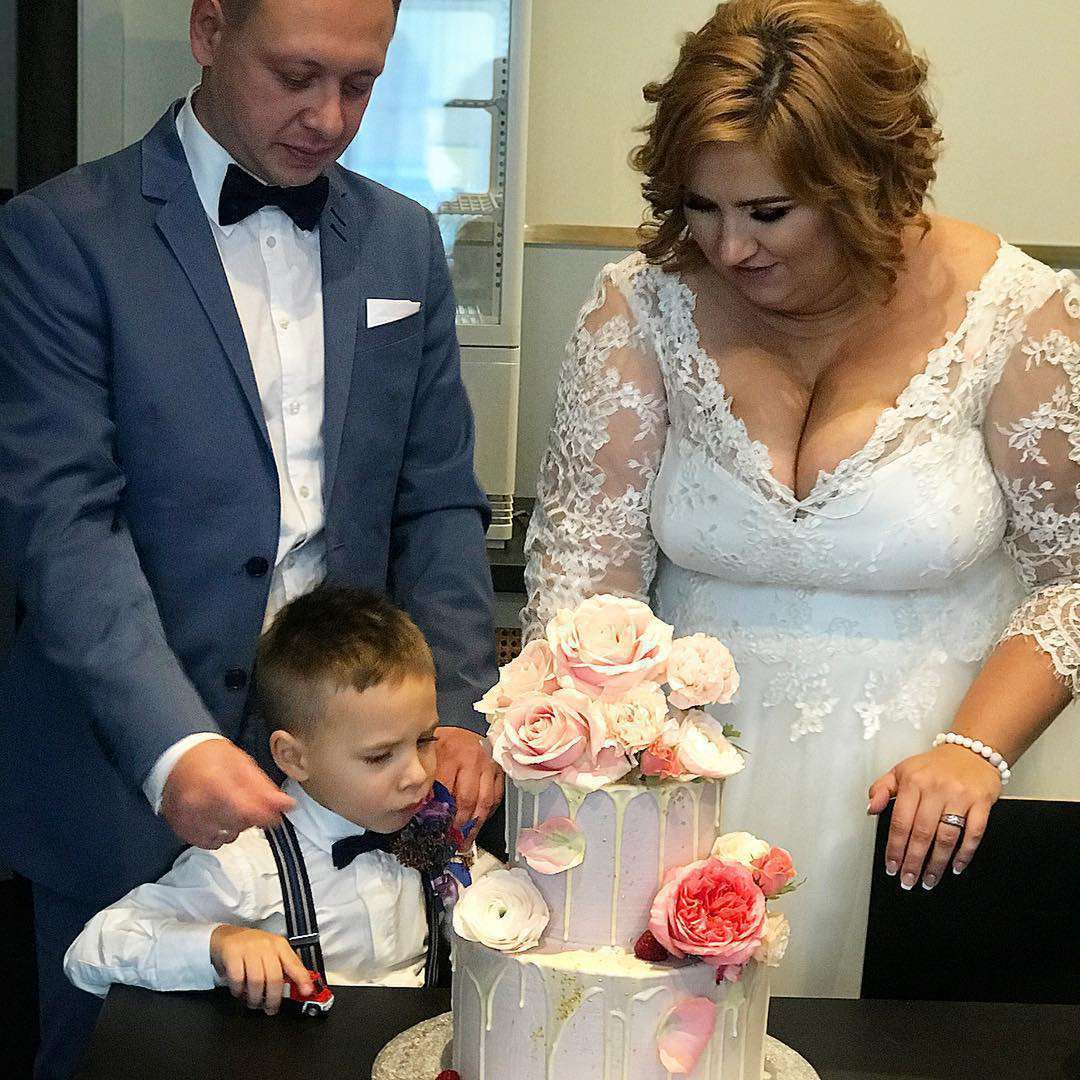 Małgorzata Rozenek i Radosław Majdan na ślubie Magdy i Nikodema