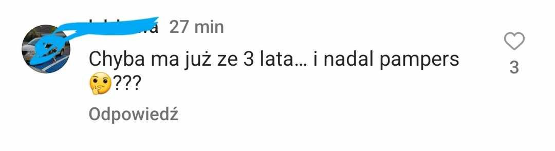 Komentarze pod postem Joanny Krupy