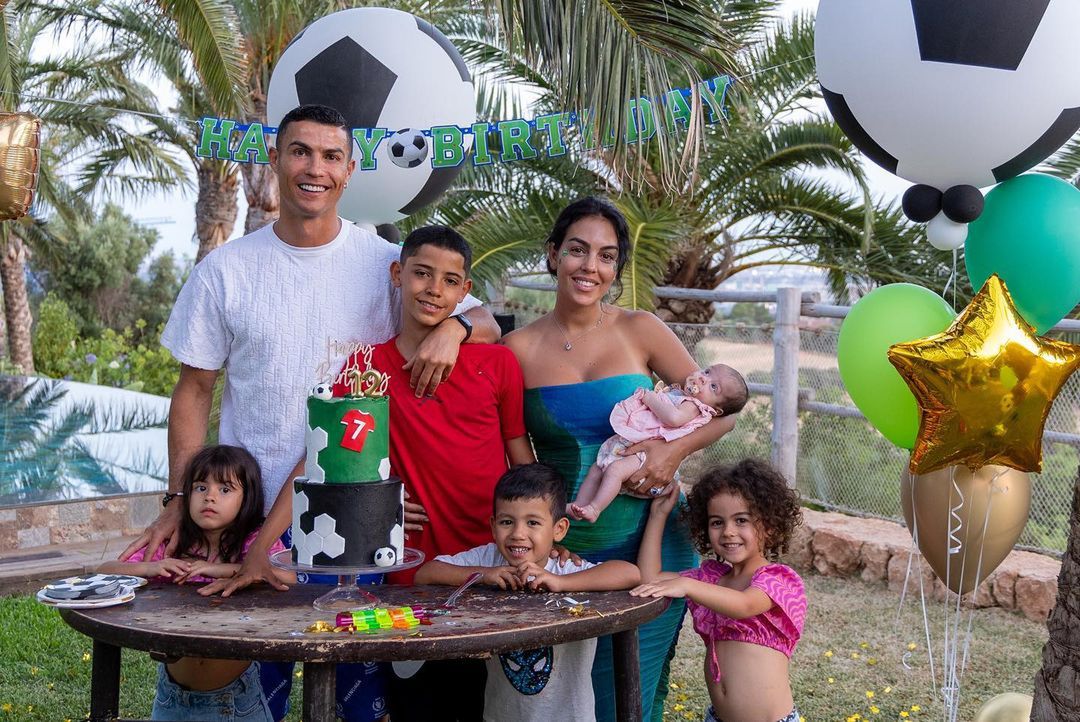 Cristiano Ronaldo 12. urodziny syna