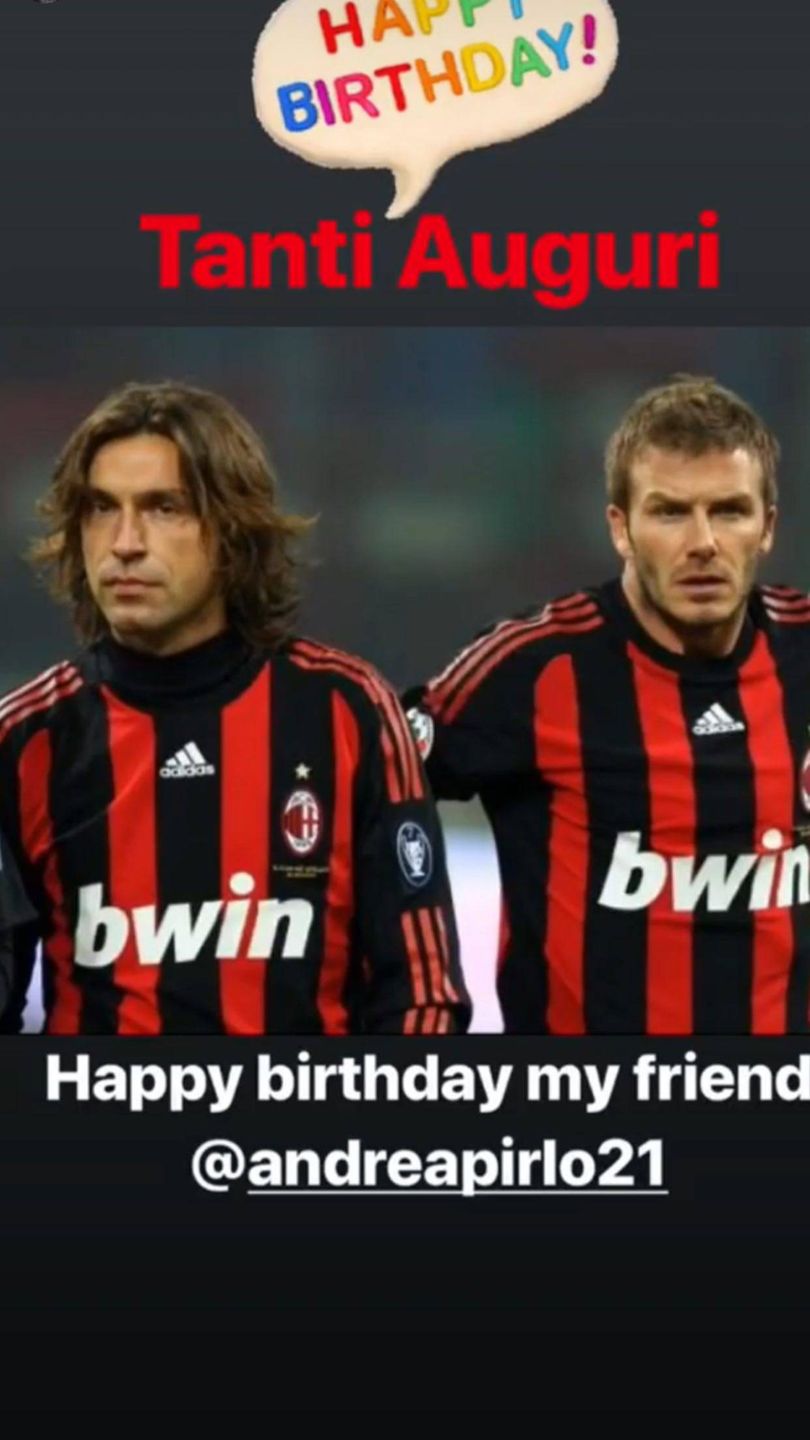 David Beckham - życzenia urodzinowe