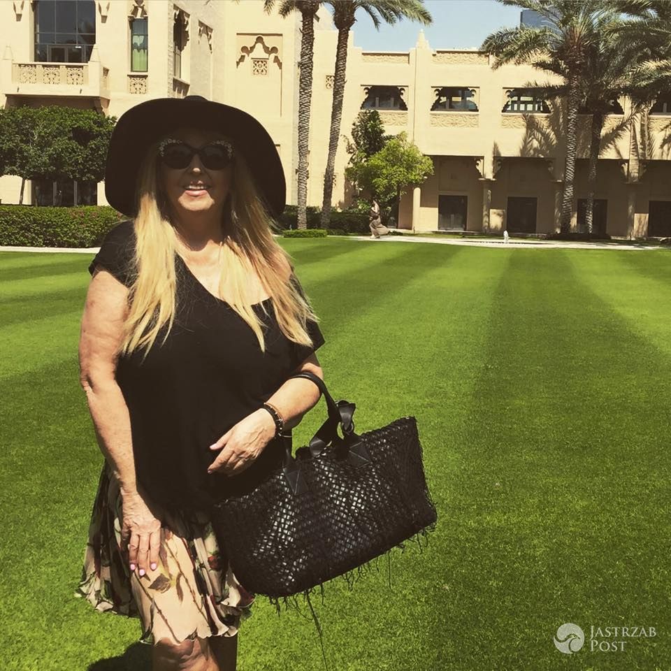 Maryla Rodowicz na wakacjach w Dubaju