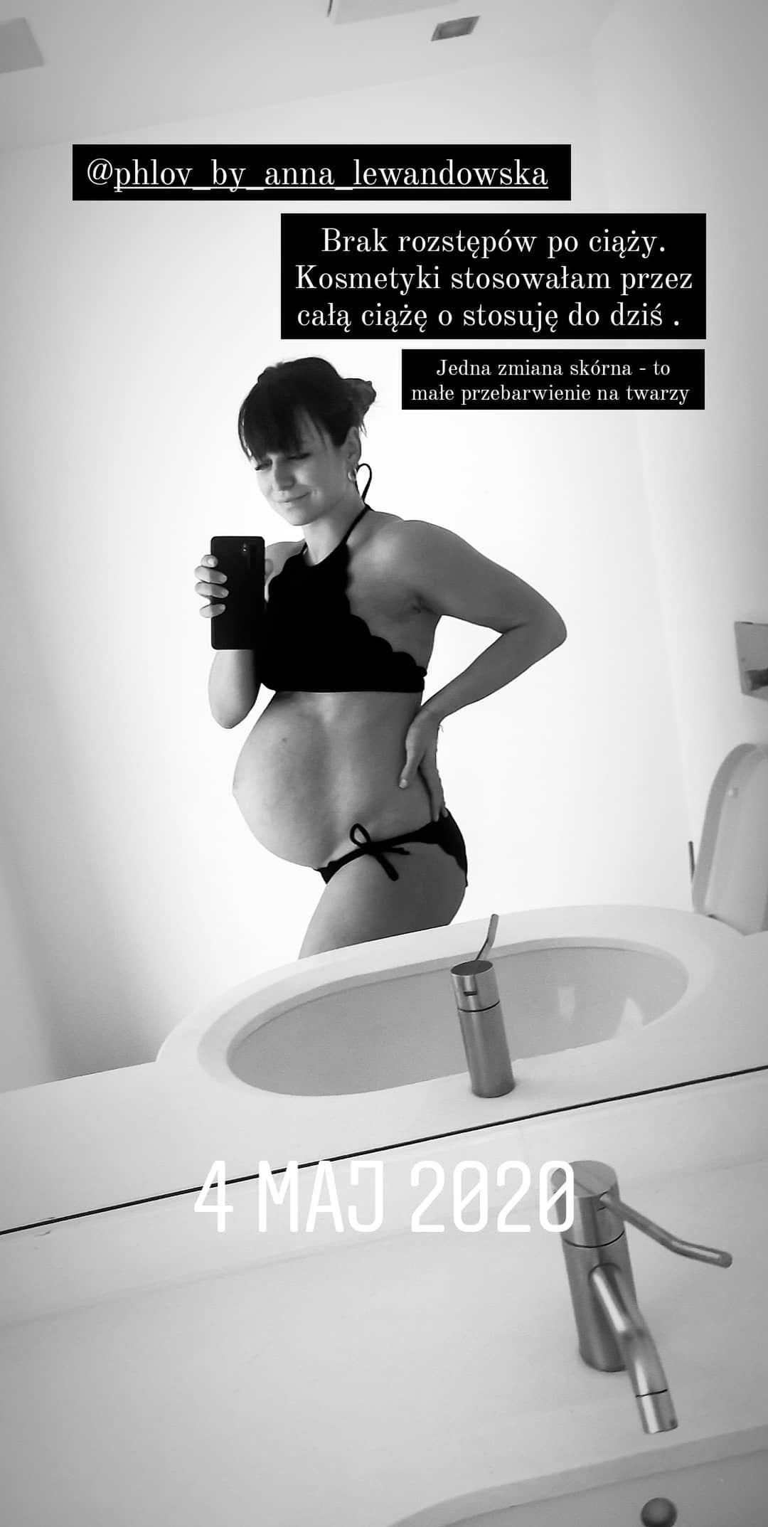 Anna Lewandowska o sylwetce po ciąży