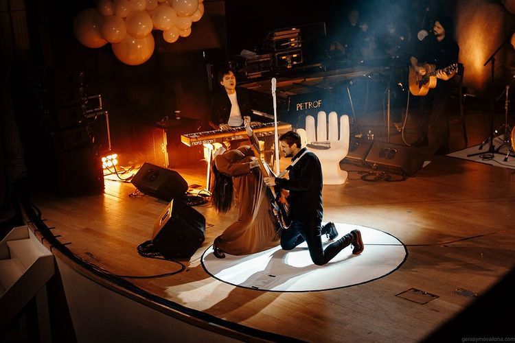 Koncert ciężarnej Ewy Farnej
