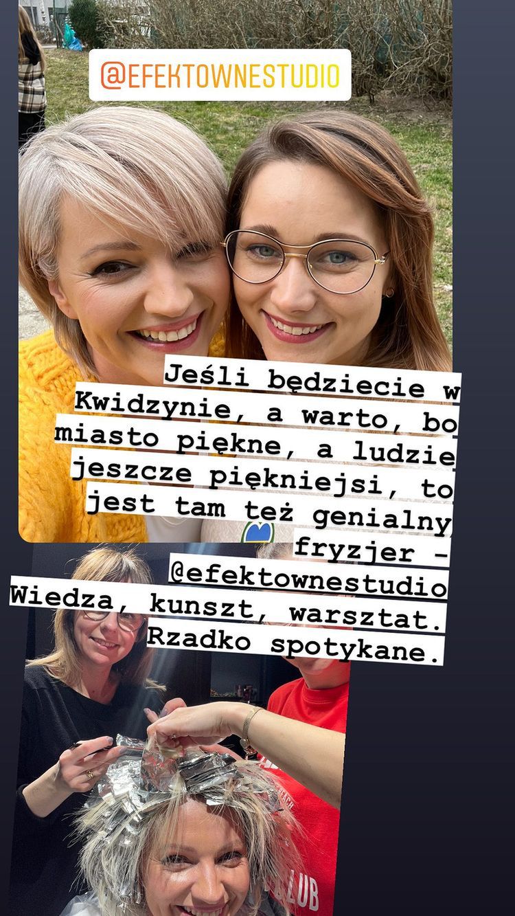 Dorota Szelągowska ma siwe włosy