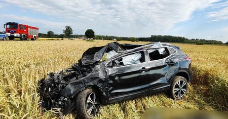 Tragiczny wypadek w Radzyniu Podlaskim. Dwóch młodych mężczyzn zginęło