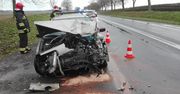 Znów kolizja na DK 10 w okolicy Śmiłowa