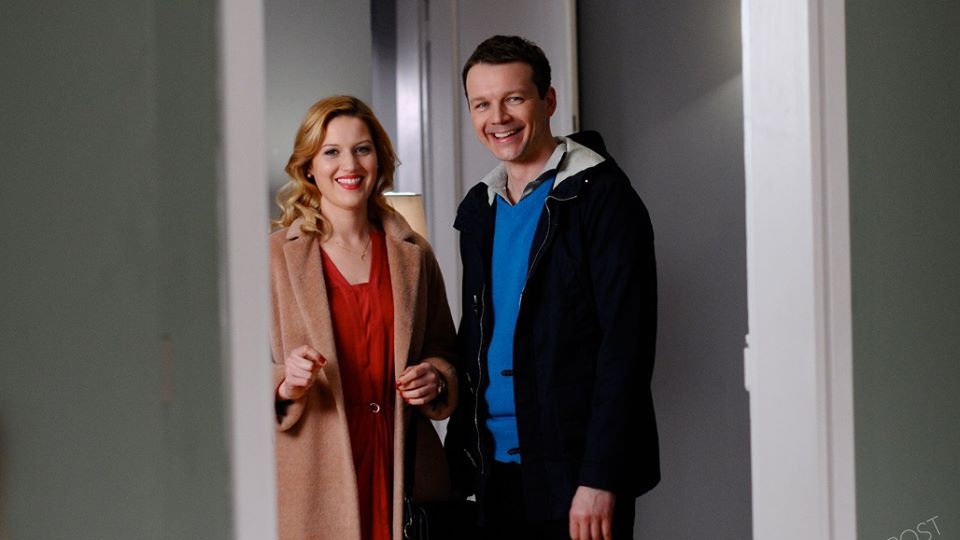 O mnie się nie martw, Asia (Aleksandra Domańska), Adam (Lesław Żurek), fot: Facebook