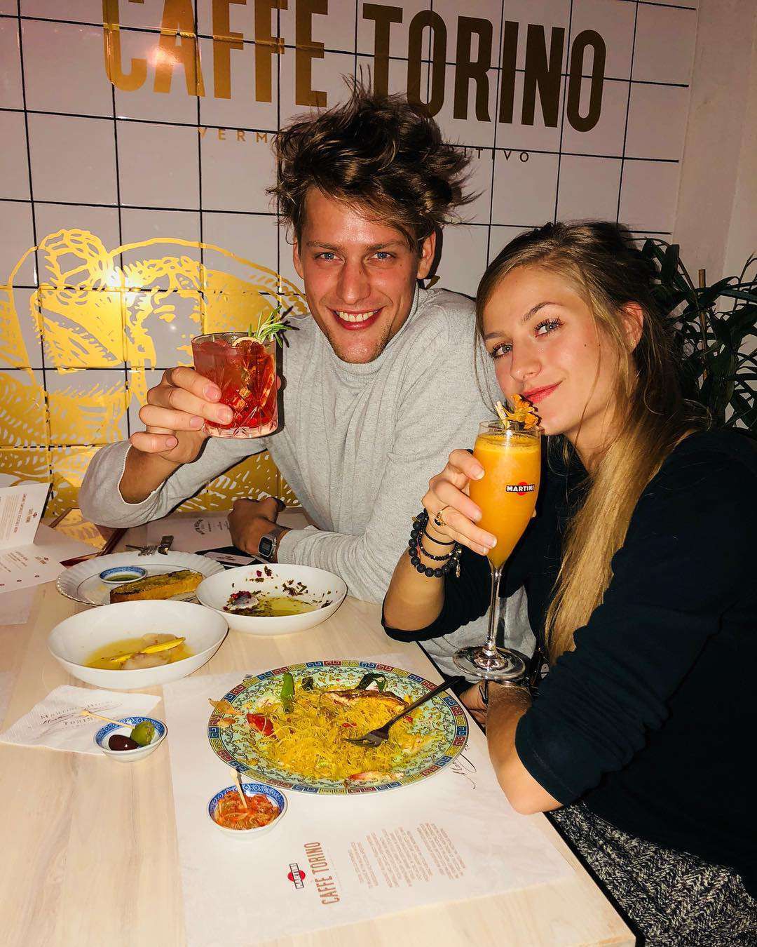 Jakob Kosel z siostrą Julią