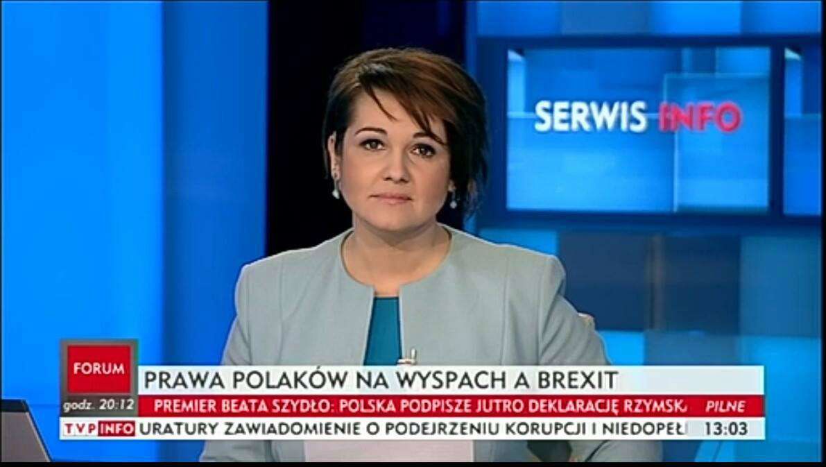 Edyta Lewandowska poprowadzi Wiadomości TVP
