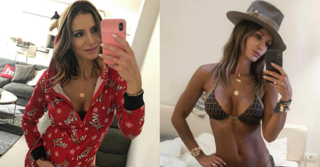 Sara Boruc chwali się płaskim brzuchem w piątym miesiącu ciąży (FOTO)