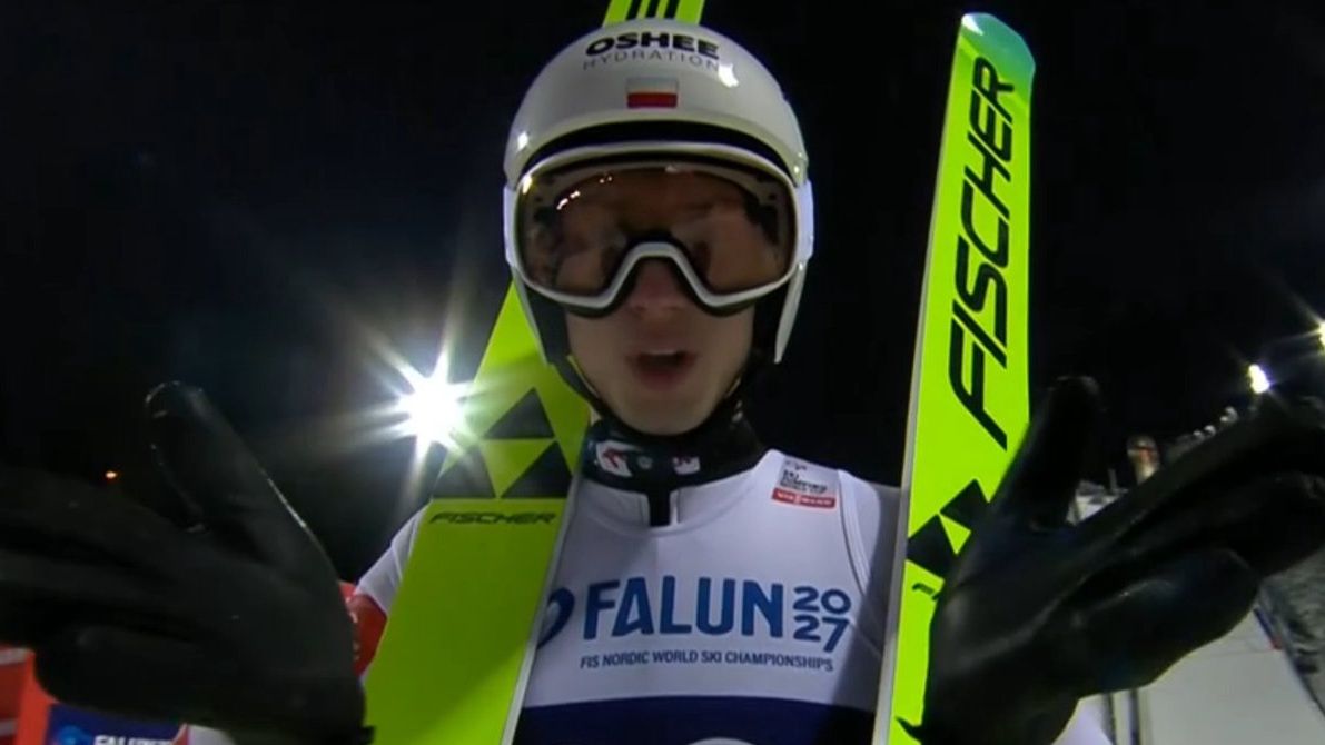 Kacper Tomasiak zaskoczył w 1 serii w Falun.