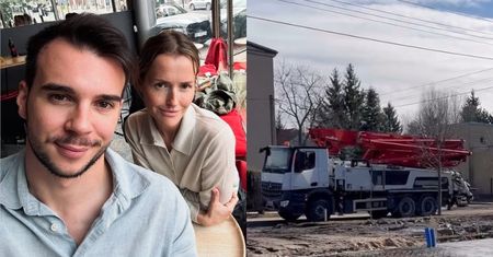 Olga Frycz buduje DOM! "Do moich obowiązków należy WYKŁADANIE HAJSU" (ZDJĘCIA)