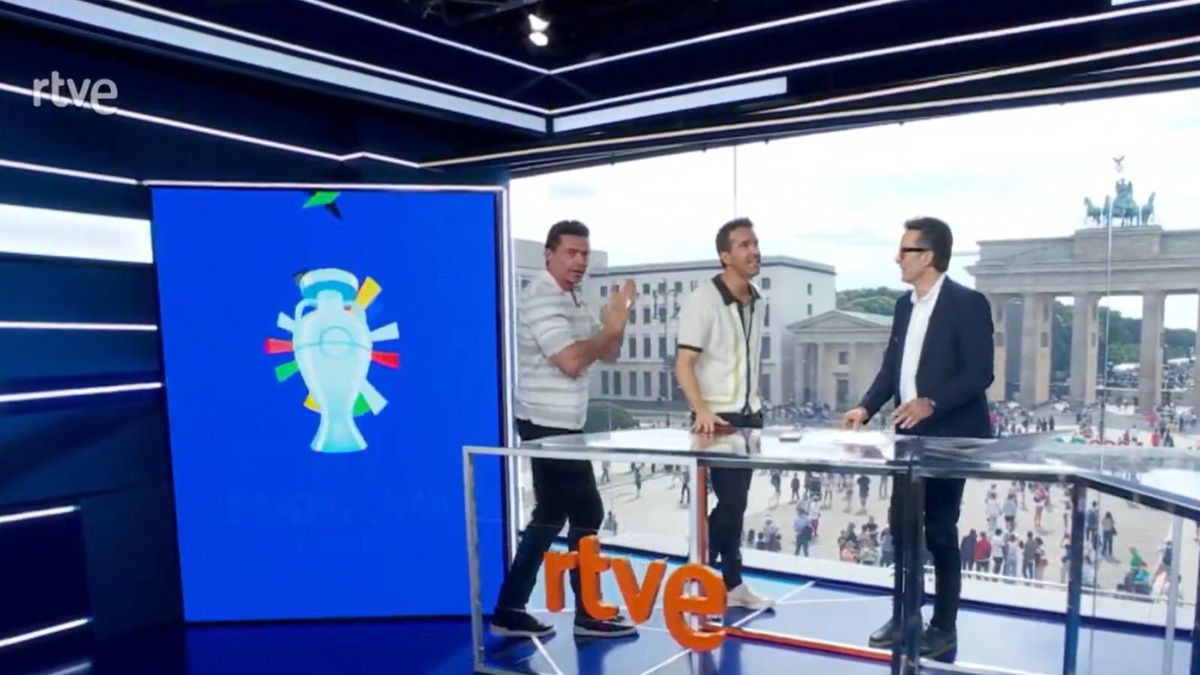 Ryan Reynolds i Hugh Jackman narozrabiali w studiu Euro 2024