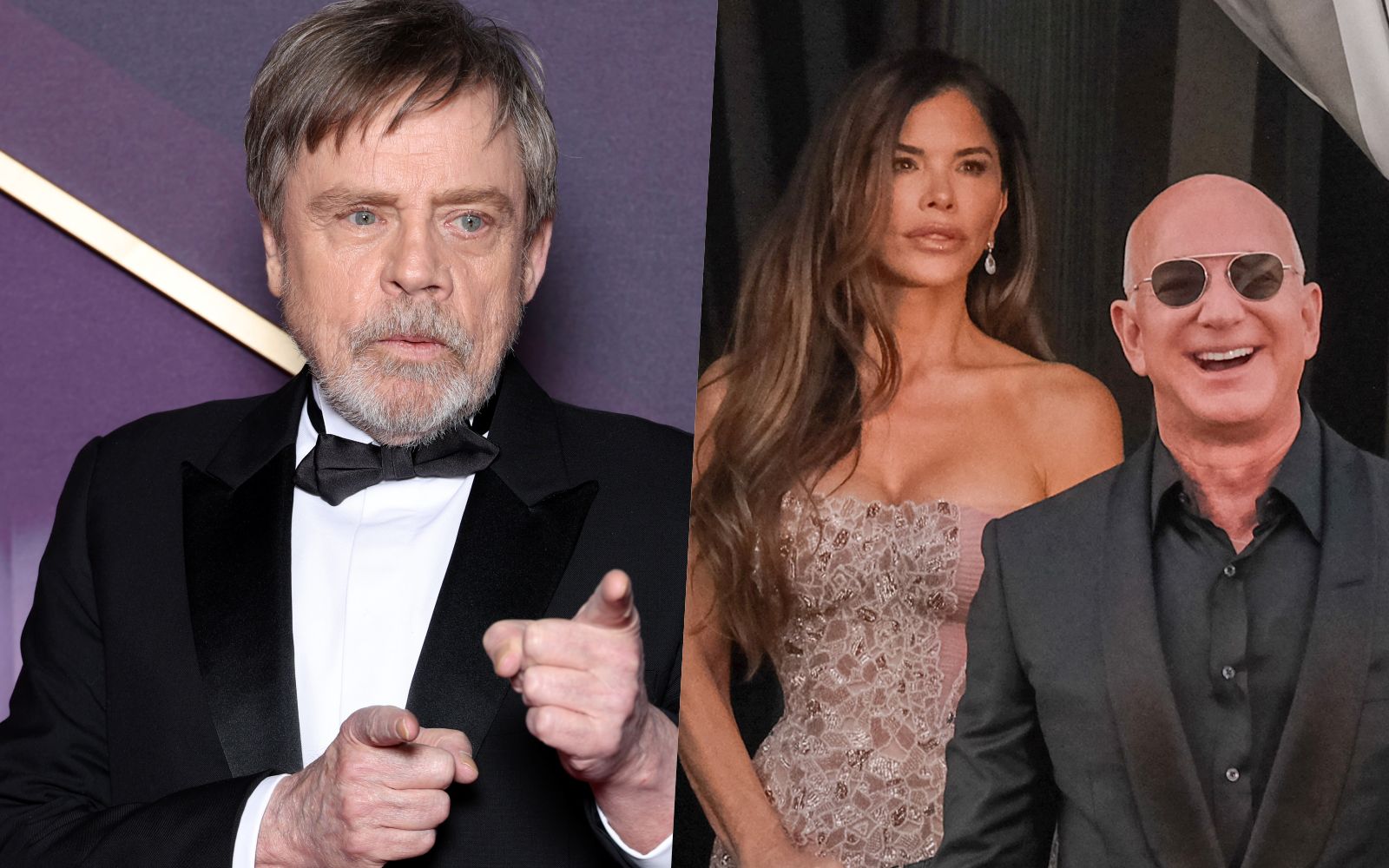 Mark Hamill zakpił z wystawnego wesela Bezosa i Sanchez