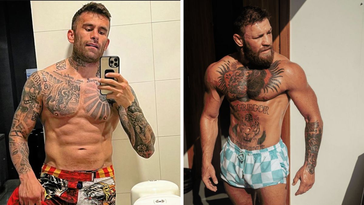 Arkadiusz Tańcula i Conor McGregor