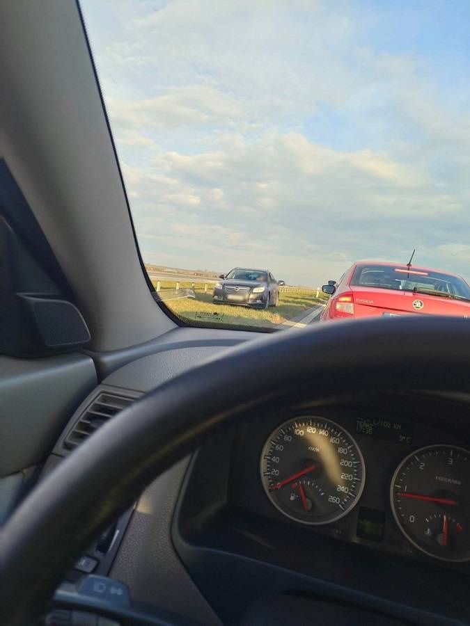 Pod prąd pasem zieleni na S17