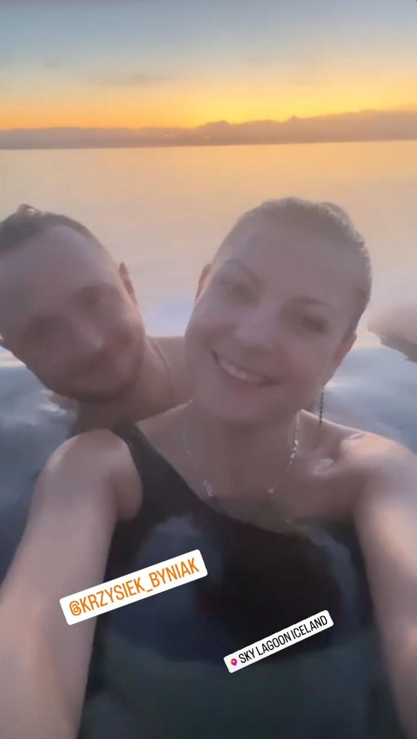 Magdalena Narożna z ukochanym