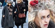 Helena Bonham Carter na spacerze z mamą (ZDJĘCIA)