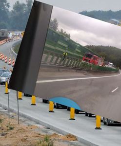 Zderzenie ciężarówek na obwodnicy Trójmiasta. Dwie osoby są poszkodowane i zablokowana droga do Gdyni