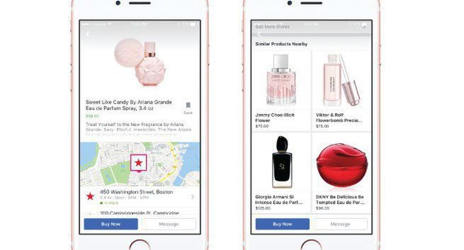 Facebook testuje dynamiczne reklamy z bieżącymi ofertami najbliższych sklepów